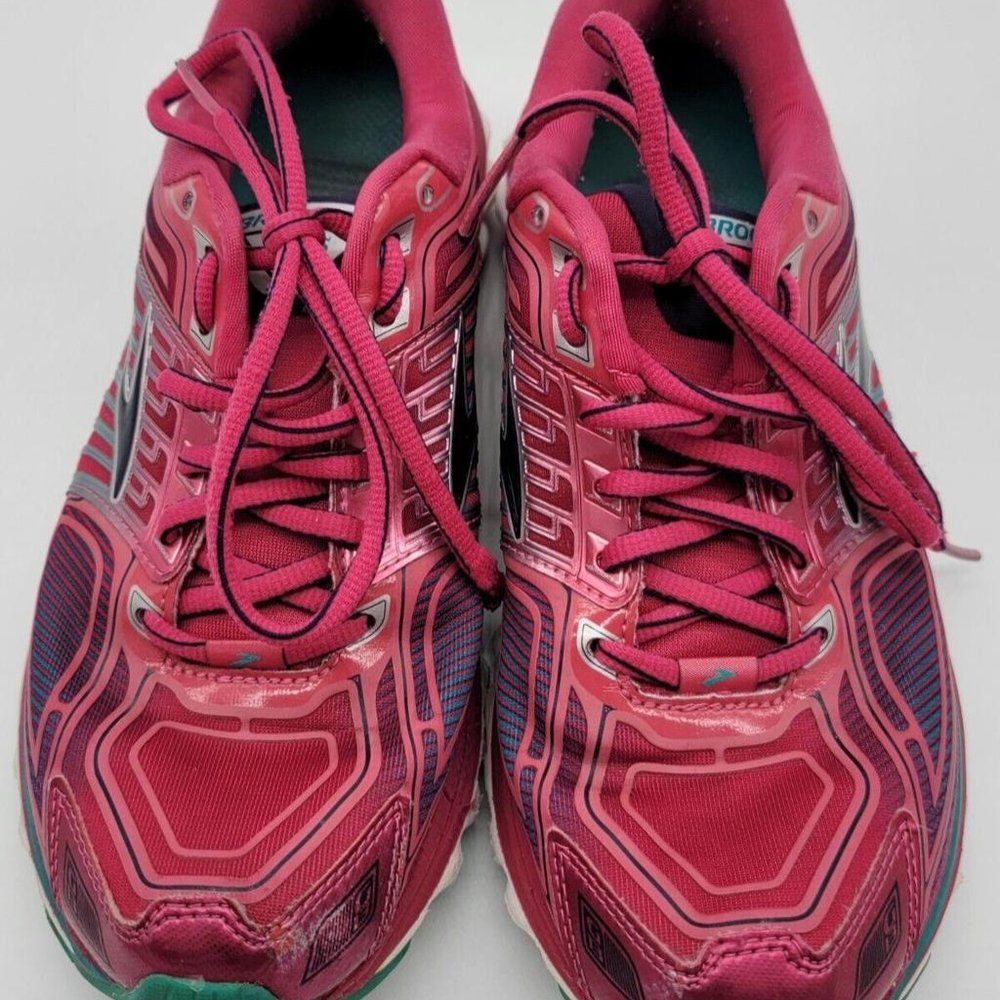 Brooks Shoes Womens 7.5 Pink Glycerin G13 1201971B661 Running Training Sneakers